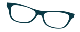 dark teal nerdy glasses
